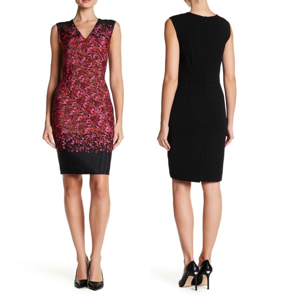 Cynthia Steffe Floral print career dress